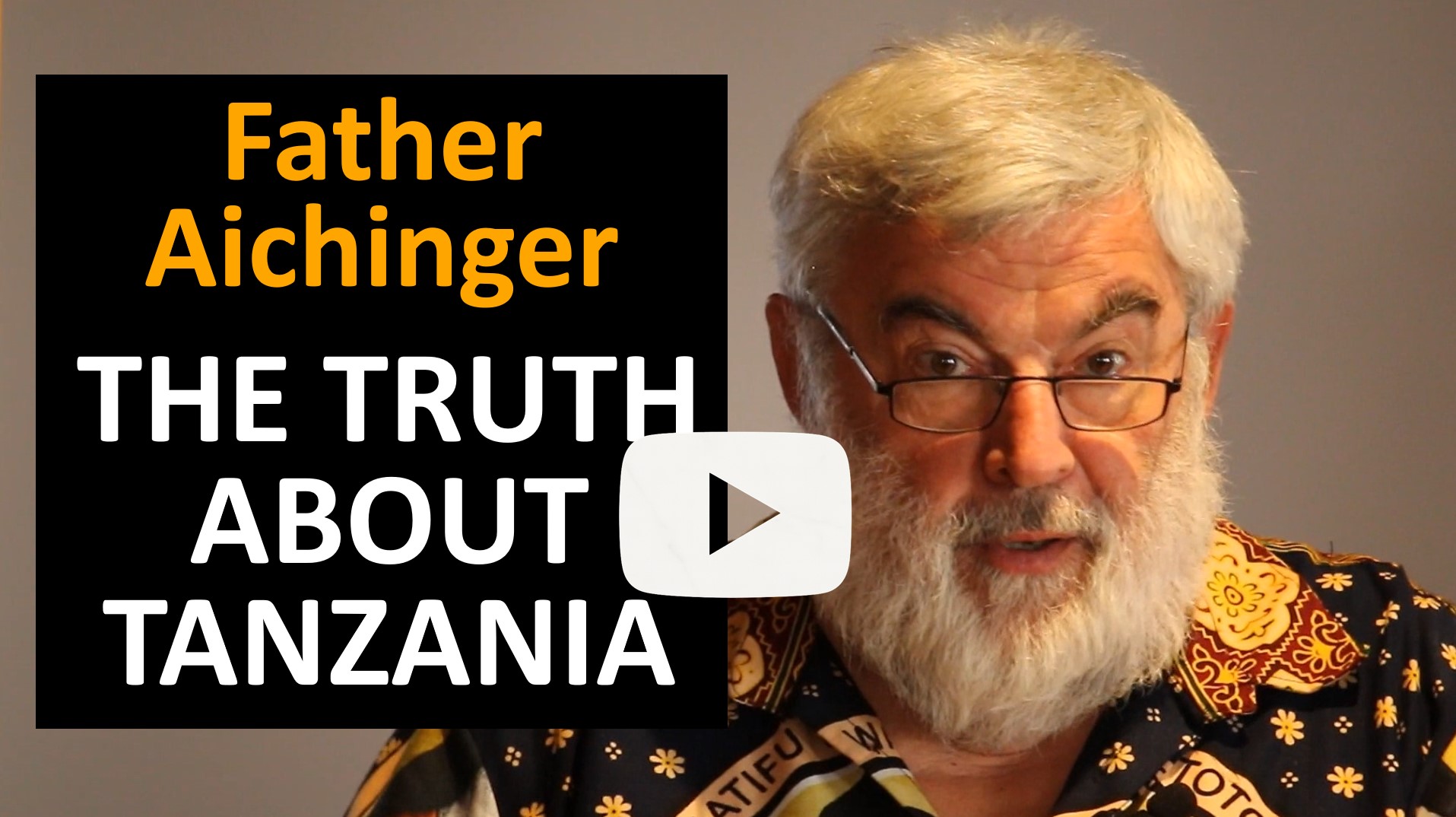 Father Aichinger shares his experiences from 25 years in Tanzania and explains the importance of education, development and future opportunities for children.