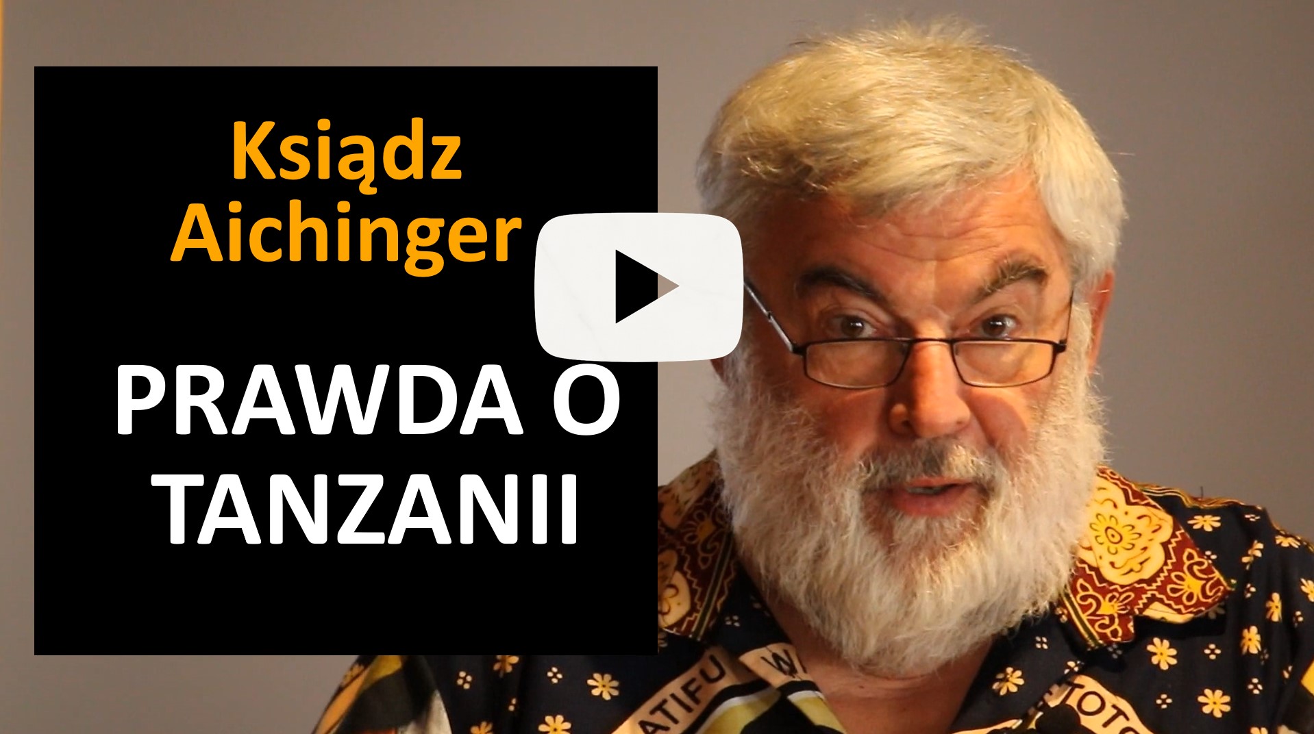 Ksiądz Aichinger opowiada o swoich doświadczeniach z 25 lat spędzonych w Tanzanii oraz o znaczeniu edukacji dla przyszłości dzieci.
