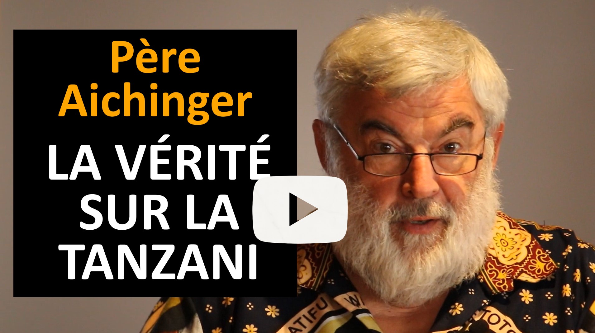 Le Père Aichinger partage son expérience de 25 années en Tanzanie et explique l’importance de l’éducation pour l’avenir des enfants.