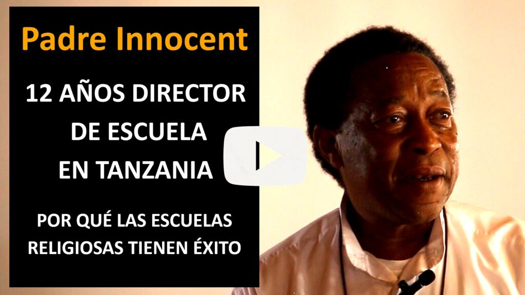 El Padre Innocent comparte su experiencia como director escolar en Tanzania y explica por qué las escuelas religiosas suelen tener éxito.