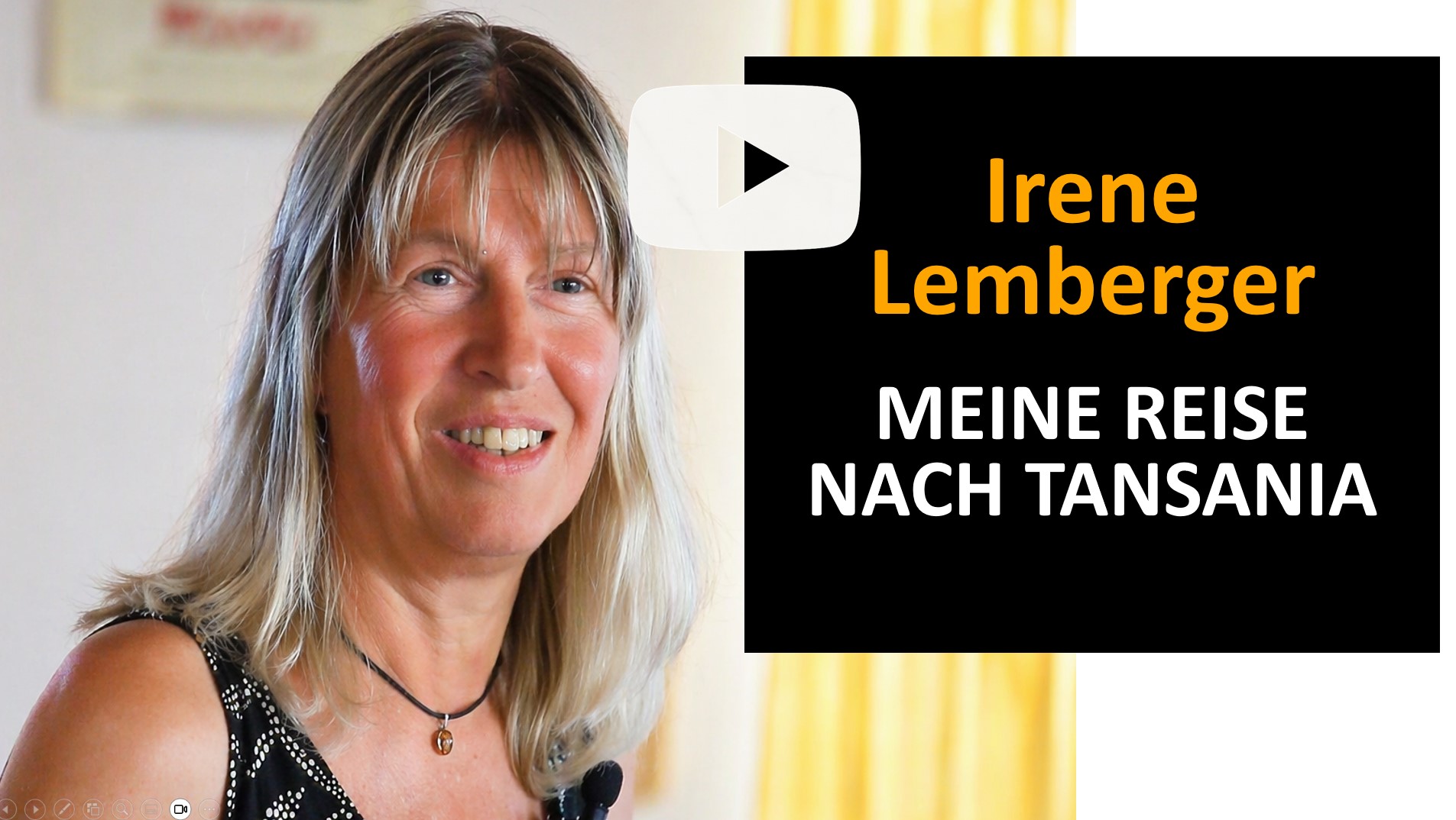 Irene Lemberger berichtet von ihren persönlichen Erfahrungen in Tansania und ihren Begegnungen mit Kindern, Familien und den Menschen vor Ort.