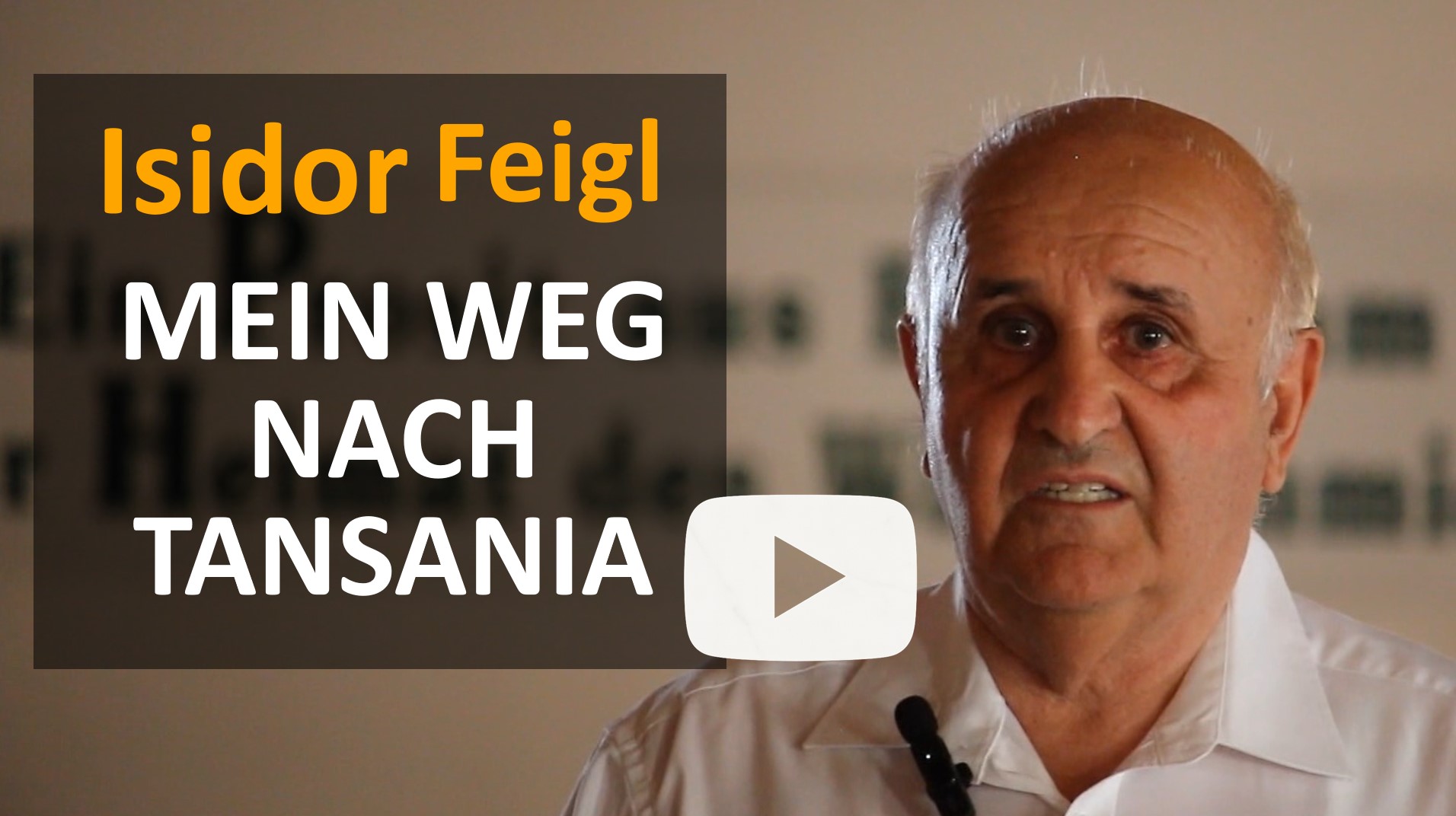 Isidor Feigl berichtet von seinen ersten Begegnungen in Tansania und erzählt, wie daraus die Vision für das Schulprojekt in Nala entstanden ist.